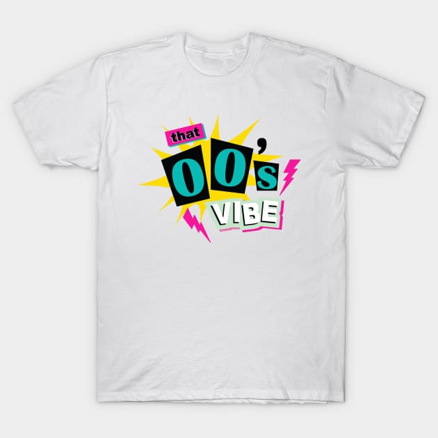 Y2K 2000 vibe 90s aesthetic T-Shirt by PG Illustration